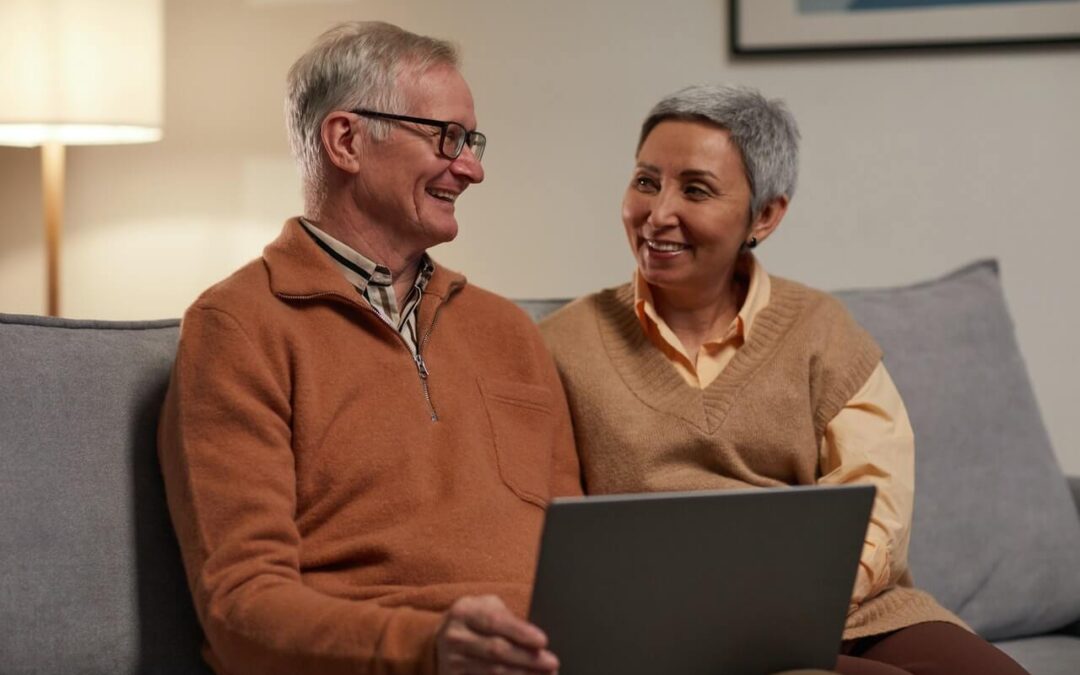 elderly couple considering regenerative telemedicine consult with dr khalid for anti-aging longevity counselling online