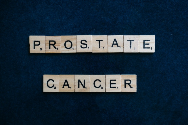 sign with the words prostate cancer written in capital letters
