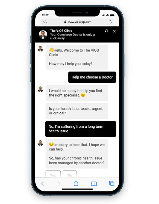 viosapp chatbot from continual/ly